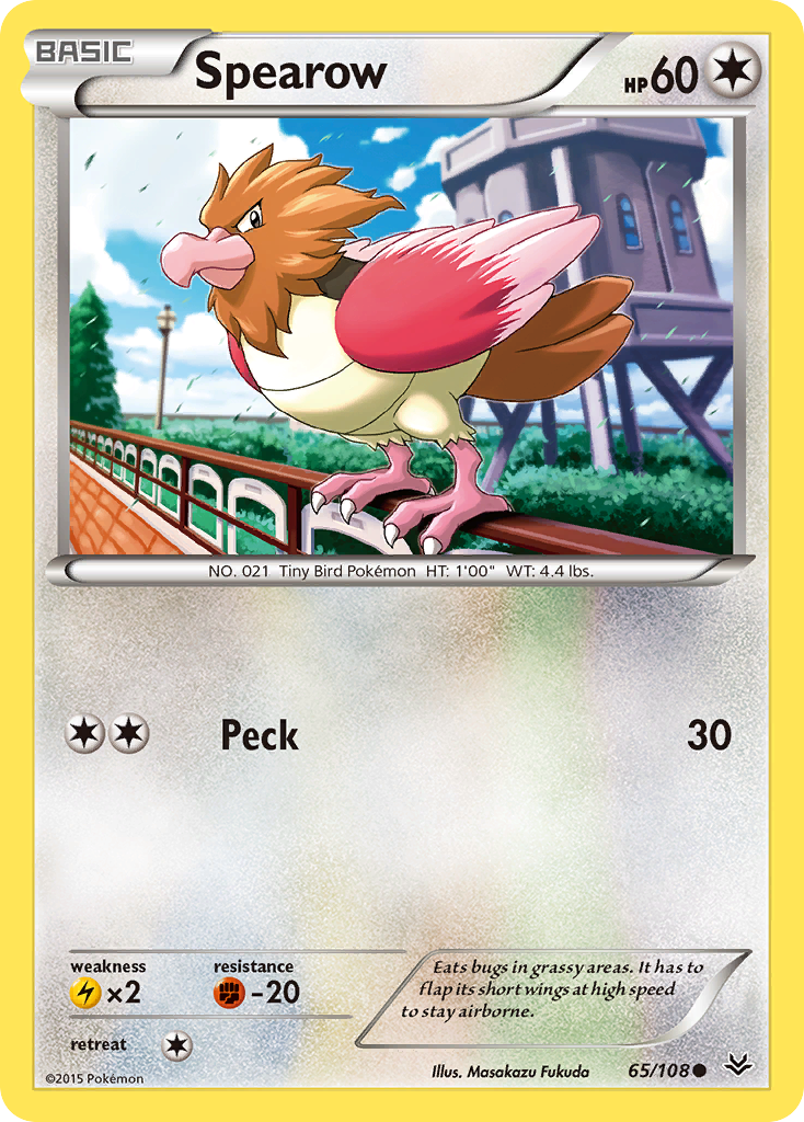 Spearow (65/108) [XY: Roaring Skies] | Good Games Modbury