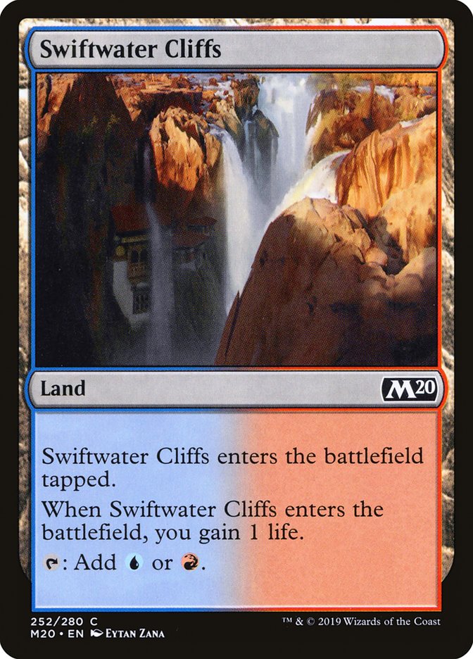 Swiftwater Cliffs [Core Set 2020] | Good Games Modbury