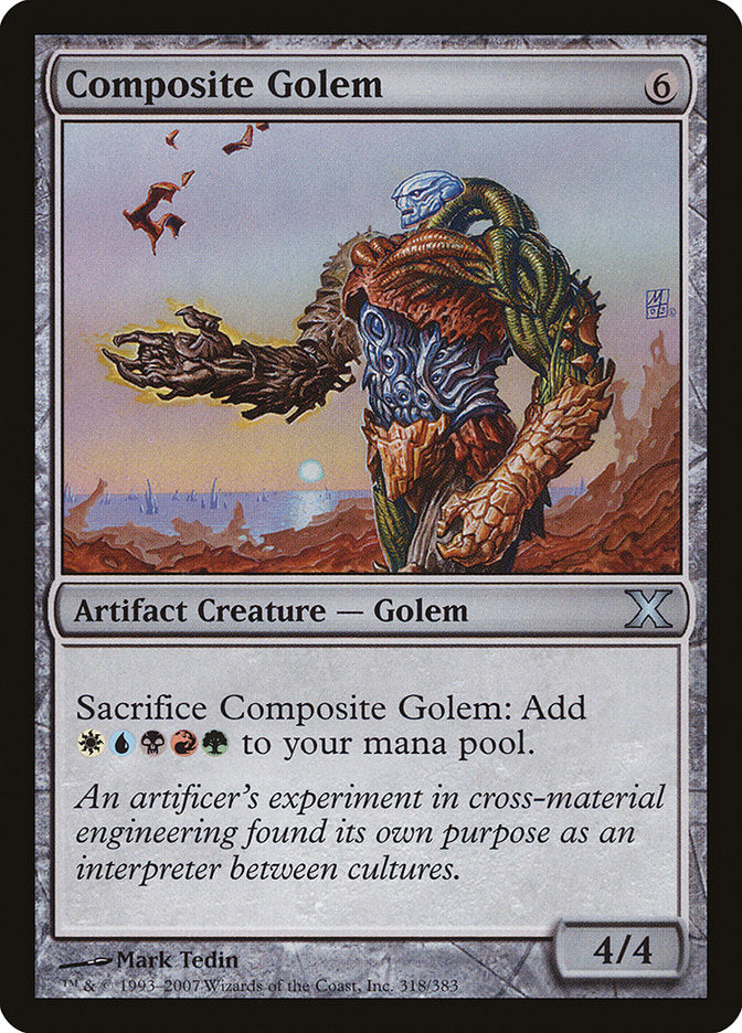 Composite Golem [Tenth Edition] | Good Games Modbury