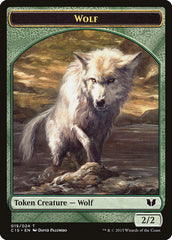 Spider // Wolf Double-Sided Token [Commander 2015 Tokens] | Good Games Modbury