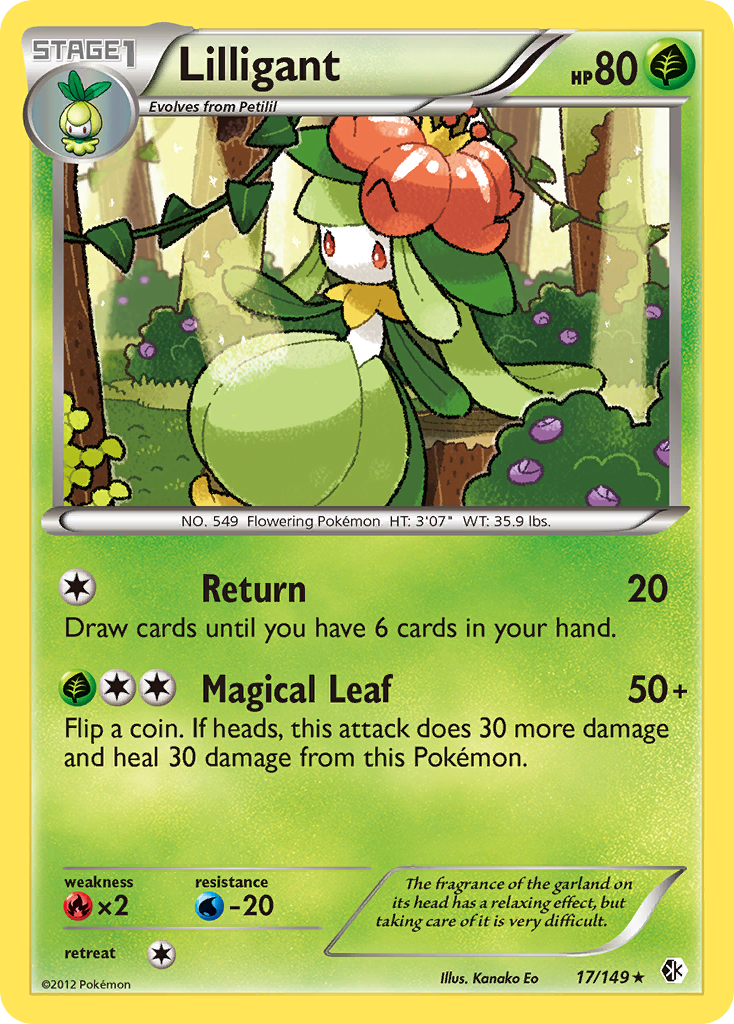 Lilligant (17/149) [Black & White: Boundaries Crossed] | Good Games Modbury