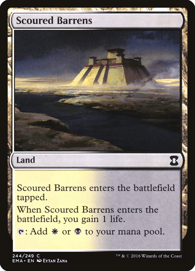 Scoured Barrens [Eternal Masters] | Good Games Modbury