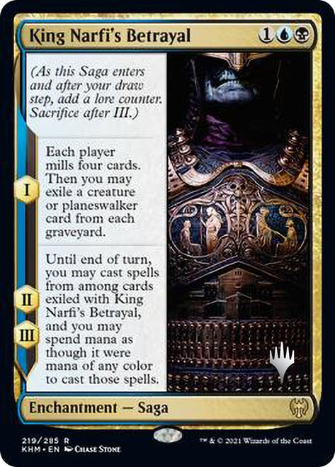 King Narfi's Betrayal (Promo Pack) [Kaldheim Promos] | Good Games Modbury