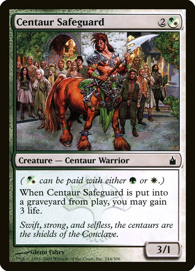 Centaur Safeguard [Ravnica: City of Guilds] | Good Games Modbury