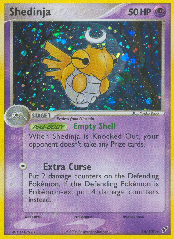 Shedinja (14/107) [EX: Deoxys] | Good Games Modbury