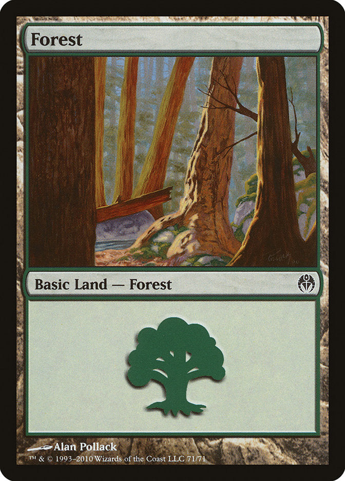 Forest (71) [Duel Decks: Phyrexia vs. the Coalition] | Good Games Modbury