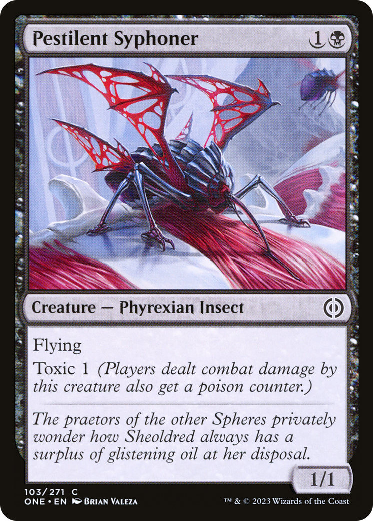 Pestilent Syphoner [Phyrexia: All Will Be One] | Good Games Modbury