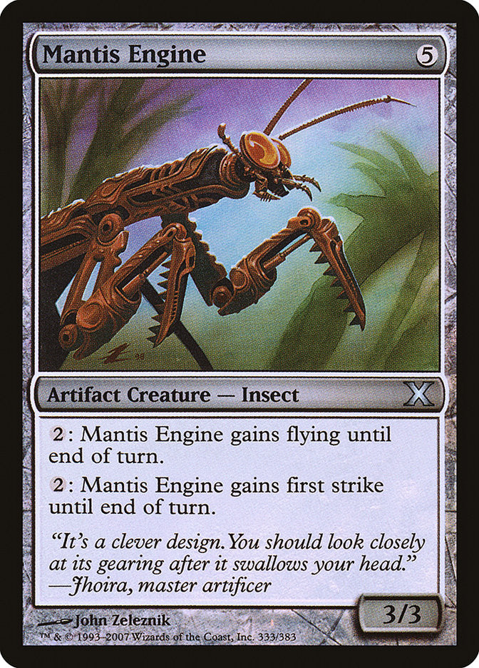 Mantis Engine (Premium Foil) [Tenth Edition] | Good Games Modbury