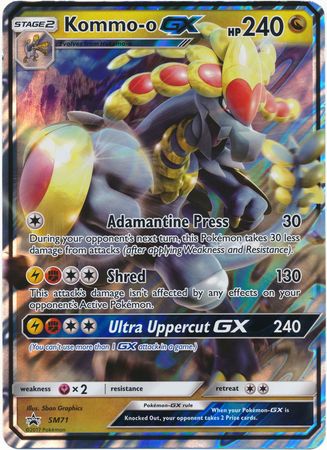 Kommo-o GX (SM71) (Jumbo Card) [Sun & Moon: Black Star Promos] | Good Games Modbury