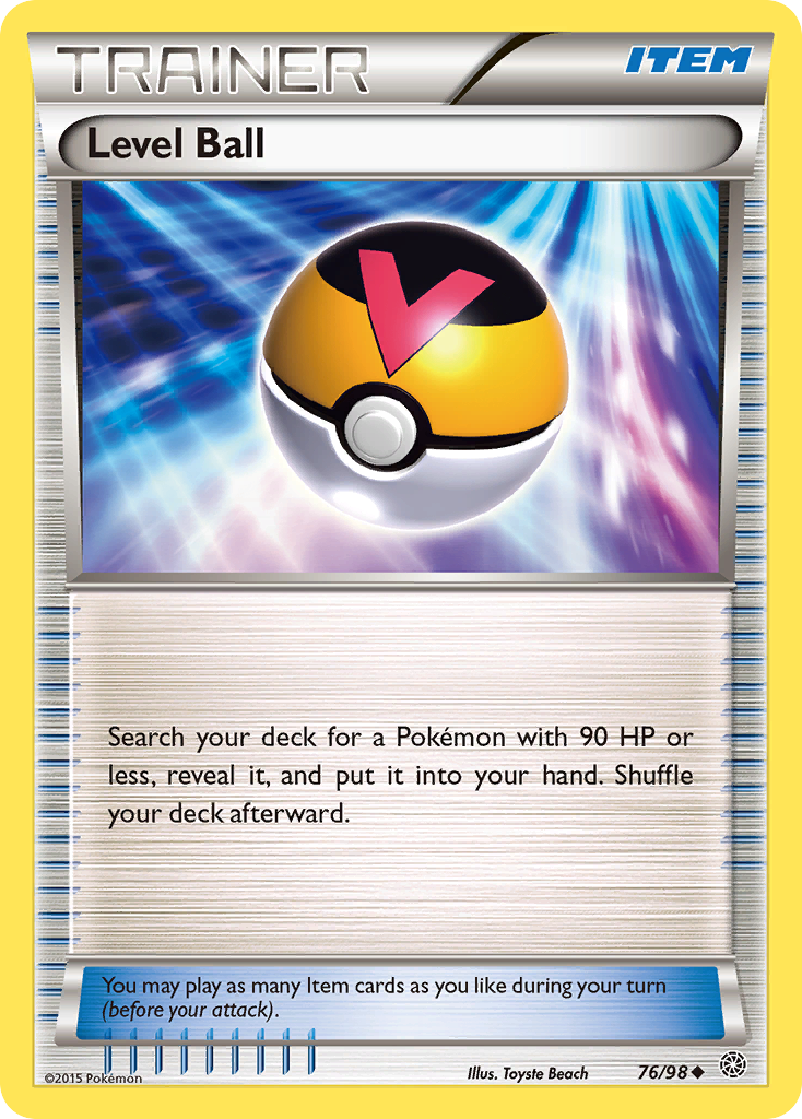 Level Ball (76/98) [XY: Ancient Origins] | Good Games Modbury