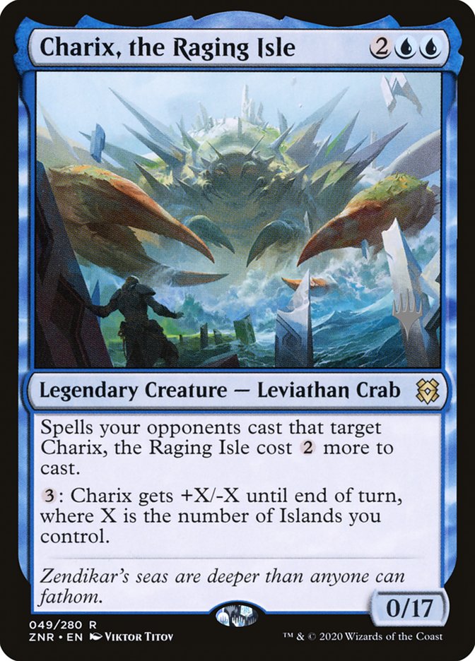 Charix, the Raging Isle (Promo Pack) [Zendikar Rising Promos] | Good Games Modbury