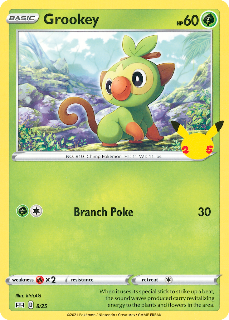 Grookey (8/25) [McDonald's 25th Anniversary] | Good Games Modbury