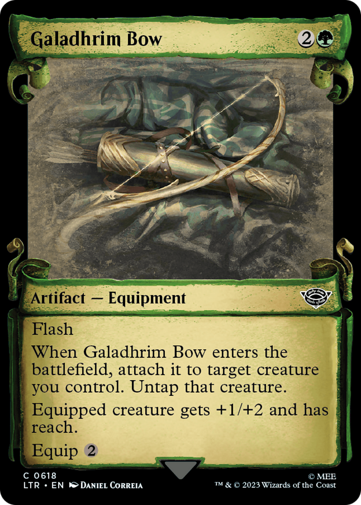 Galadhrim Bow [The Lord of the Rings: Tales of Middle-Earth Showcase Scrolls] | Good Games Modbury