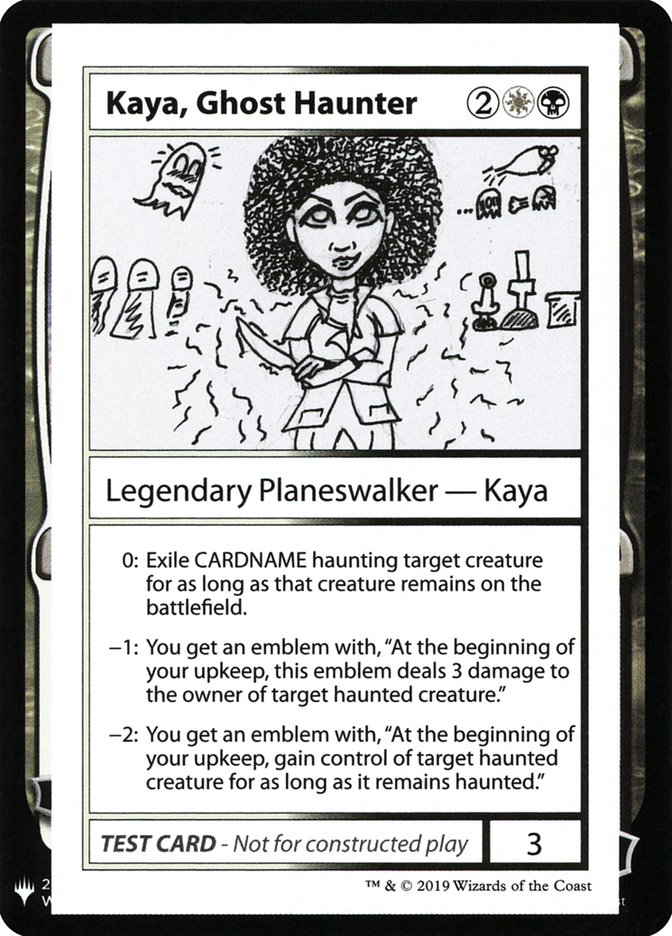 Kaya, Ghost Haunter [Mystery Booster Playtest Cards] | Good Games Modbury