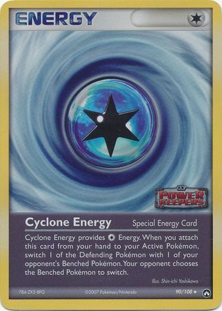 Cyclone Energy (90/108) (Stamped) [EX: Power Keepers] | Good Games Modbury