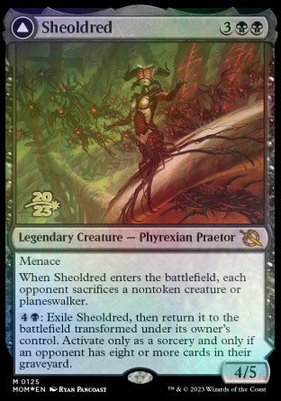 Sheoldred // The True Scriptures [March of the Machine Prerelease Promos] | Good Games Modbury