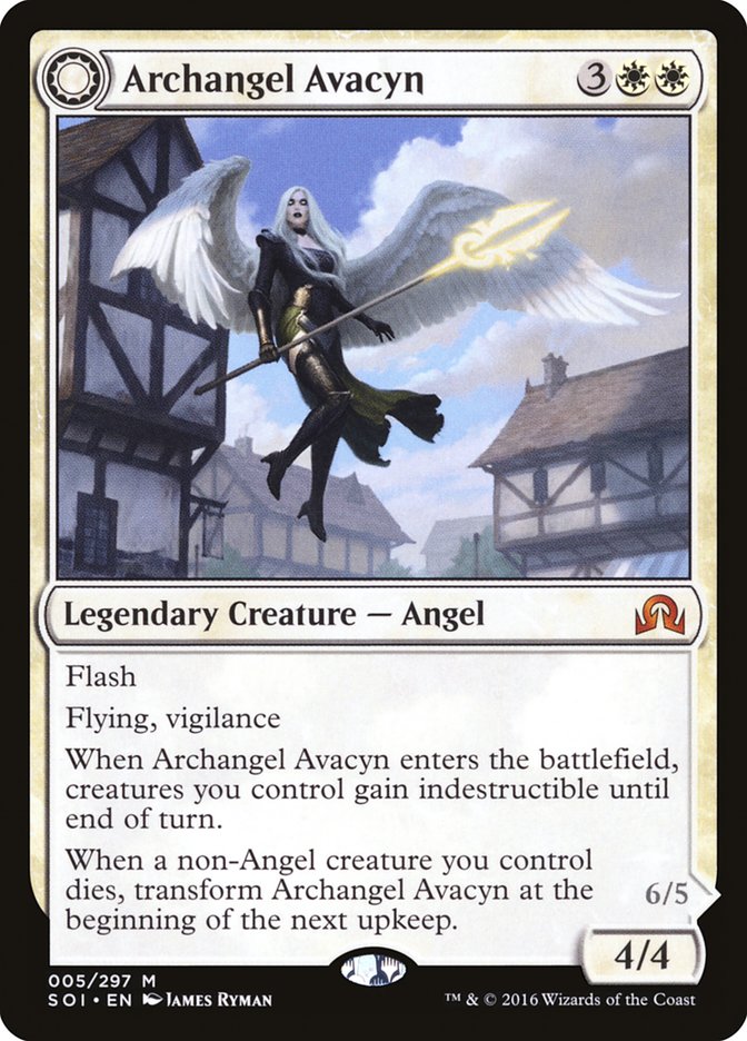 Archangel Avacyn // Avacyn, the Purifier [Shadows over Innistrad] | Good Games Modbury
