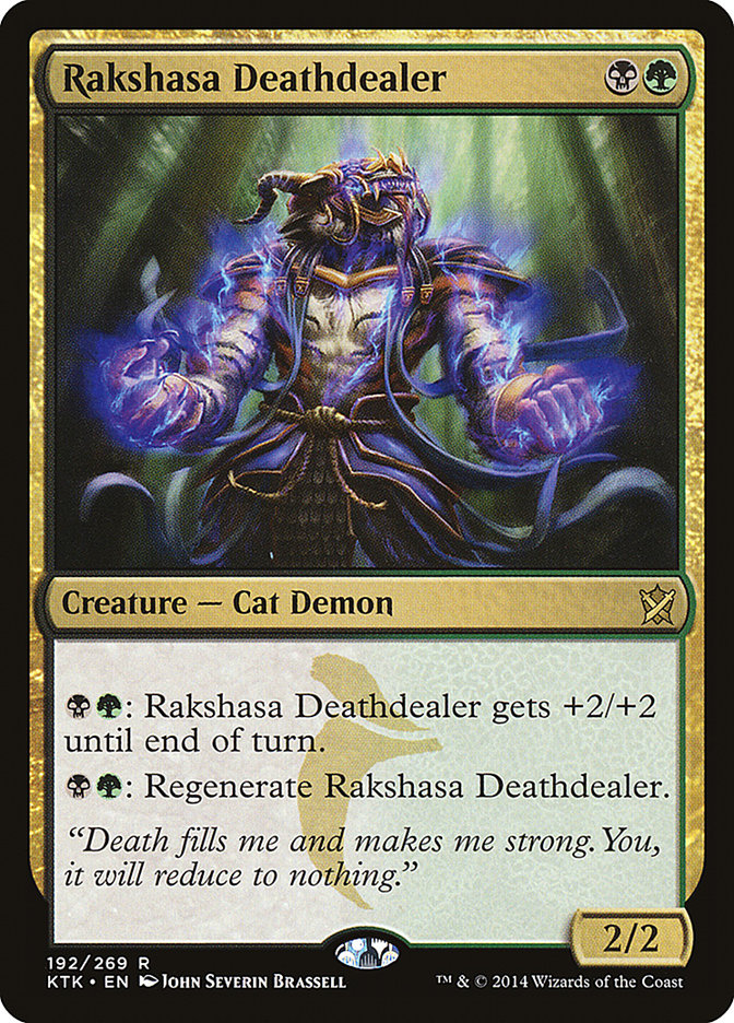 Rakshasa Deathdealer [Khans of Tarkir] | Good Games Modbury