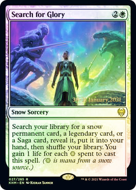 Search for Glory [Kaldheim Prerelease Promos] | Good Games Modbury