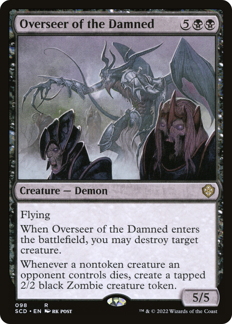 Overseer of the Damned [Starter Commander Decks] | Good Games Modbury