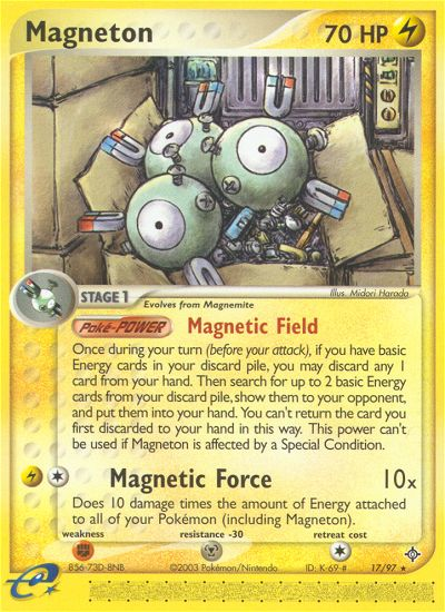 Magneton (17/97) [EX: Dragon] | Good Games Modbury