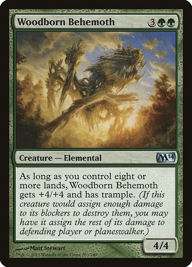 Woodborn Behemoth [Magic 2014] | Good Games Modbury