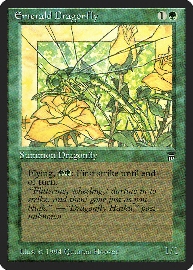 Emerald Dragonfly [Legends] | Good Games Modbury