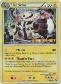 Electivire (20/102) (Staff Prerelease Promo) [HeartGold & SoulSilver: Black Star Promos] | Good Games Modbury