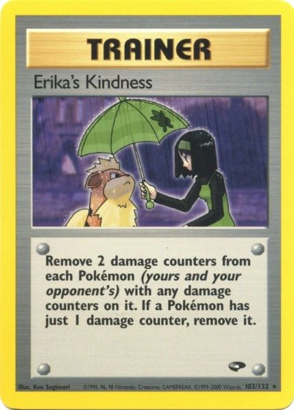 Erika's Kindness (103/132) [Gym Challenge Unlimited] | Good Games Modbury