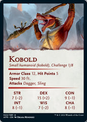 Kobold Art Card [Dungeons & Dragons: Adventures in the Forgotten Realms Art Series] | Good Games Modbury