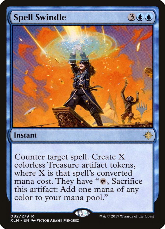 Spell Swindle (Promo Pack) [Ixalan Promos] | Good Games Modbury