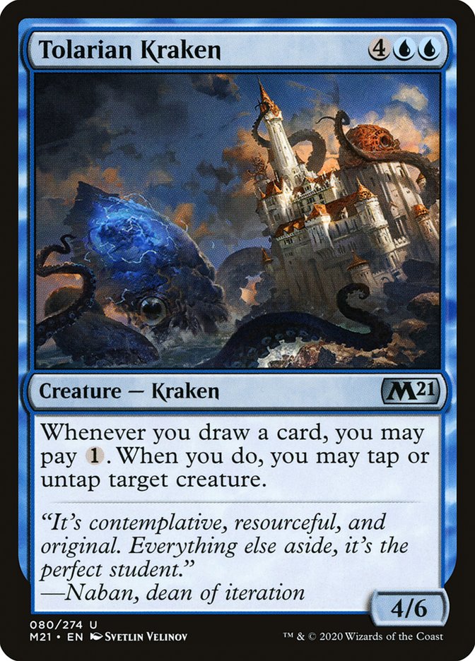 Tolarian Kraken [Core Set 2021] | Good Games Modbury