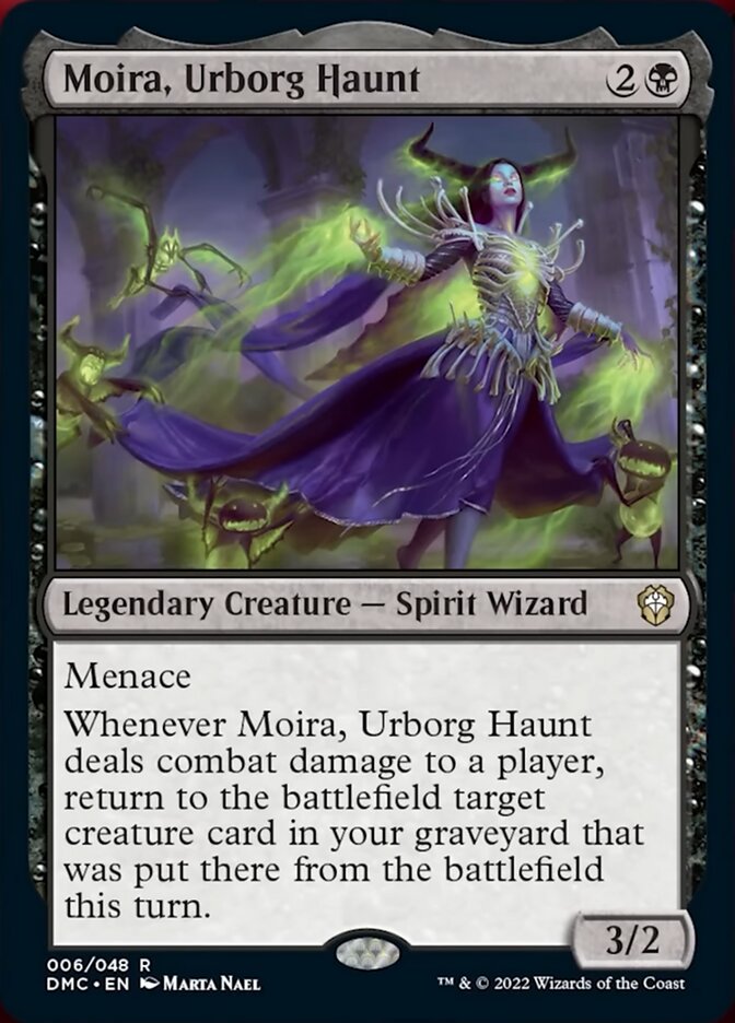 Moira, Urborg Haunt [Dominaria United Commander] | Good Games Modbury