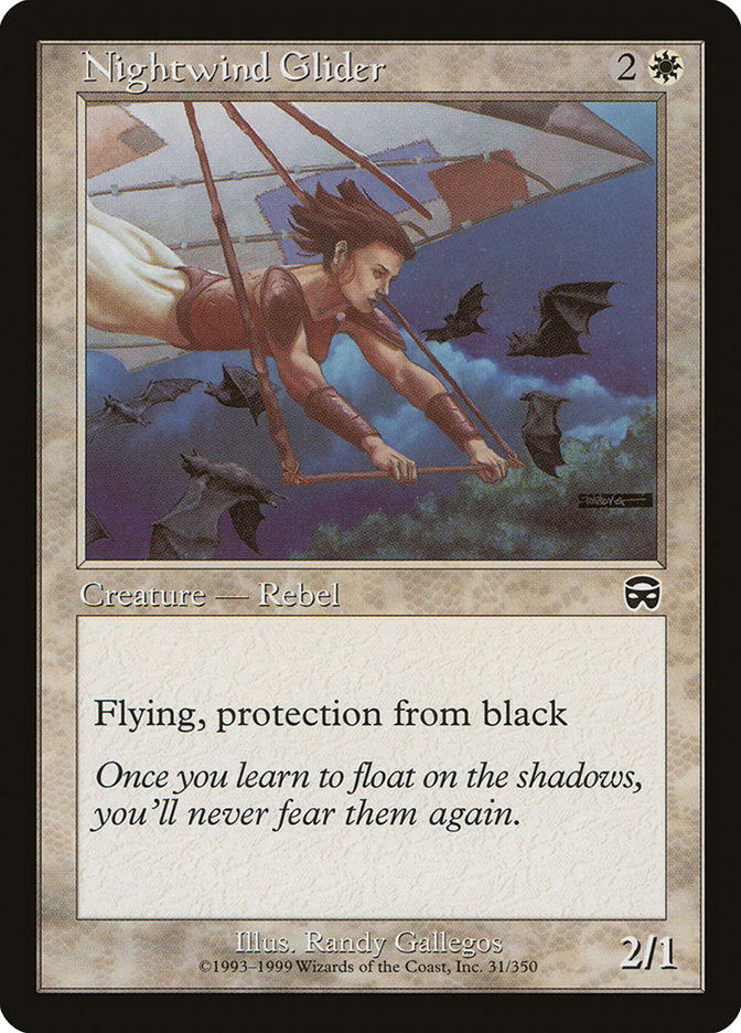Nightwind Glider [Mercadian Masques] | Good Games Modbury