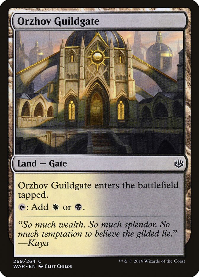 Orzhov Guildgate [War of the Spark] | Good Games Modbury