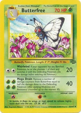 Butterfree (33/64) [Jungle Unlimited] | Good Games Modbury