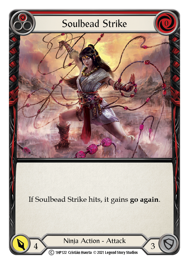 Soulbead Strike (Red) [1HP122] (History Pack 1) | Good Games Modbury