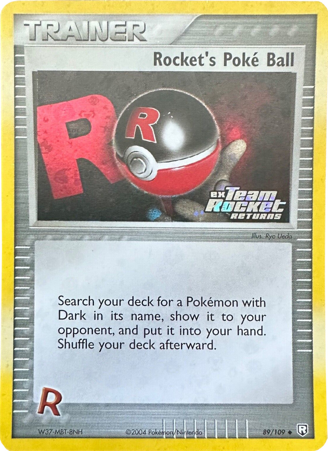 Rocket's Poke Ball (89/109) (Stamped) [EX: Team Rocket Returns] | Good Games Modbury