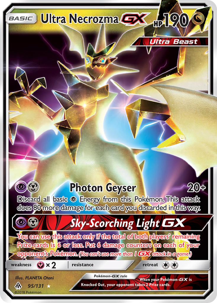 Ultra Necrozma GX (95/131) [Sun & Moon: Forbidden Light] | Good Games Modbury