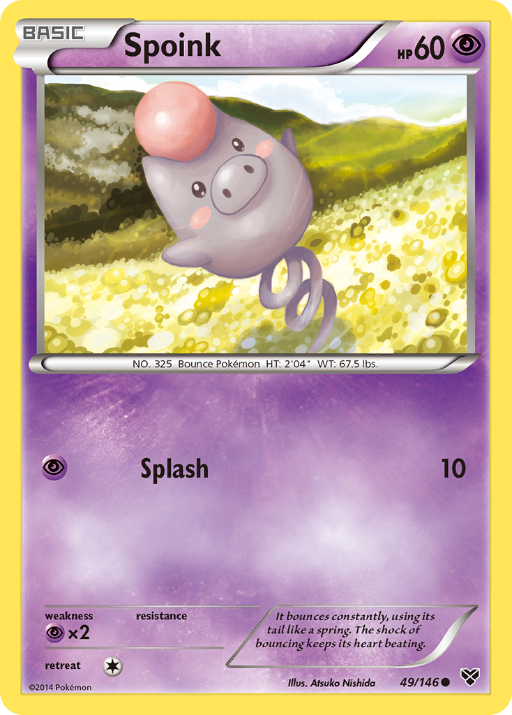 Spoink (49/146) [XY: Base Set] | Good Games Modbury