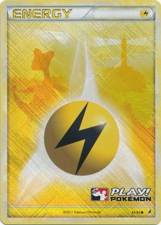 Lightning Energy (91/95) (Play Pokemon Promo) [HeartGold & SoulSilver: Call of Legends] | Good Games Modbury