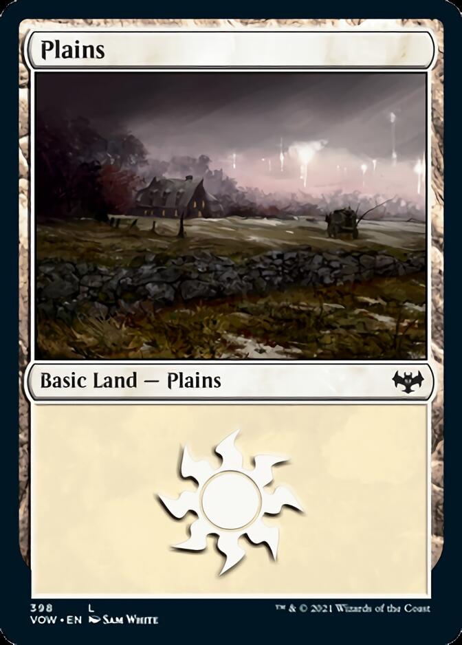 Plains (398) [Innistrad: Crimson Vow] | Good Games Modbury