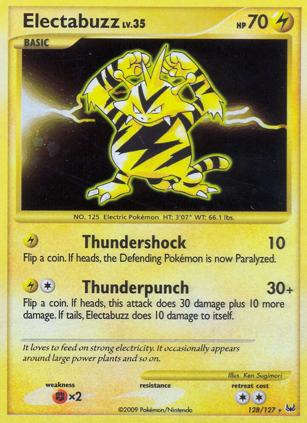 Electabuzz (128/127) [Platinum: Base Set] | Good Games Modbury