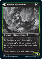 Weaver of Blossoms // Blossom-Clad Werewolf [Innistrad: Double Feature] | Good Games Modbury