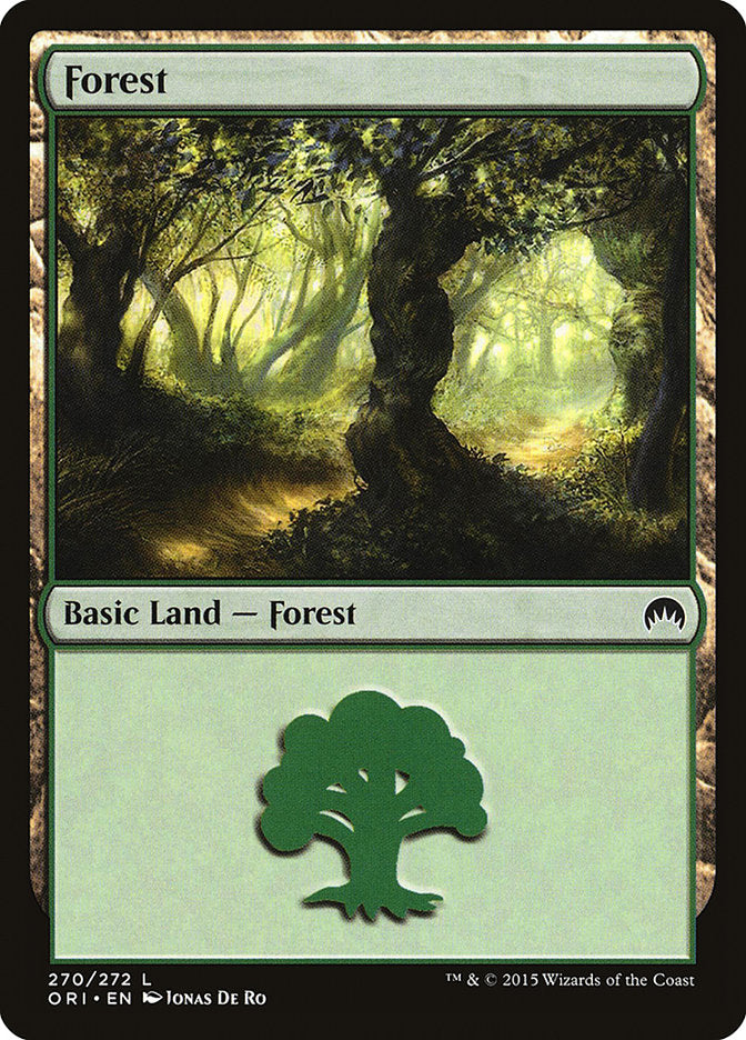 Forest (270) [Magic Origins] | Good Games Modbury