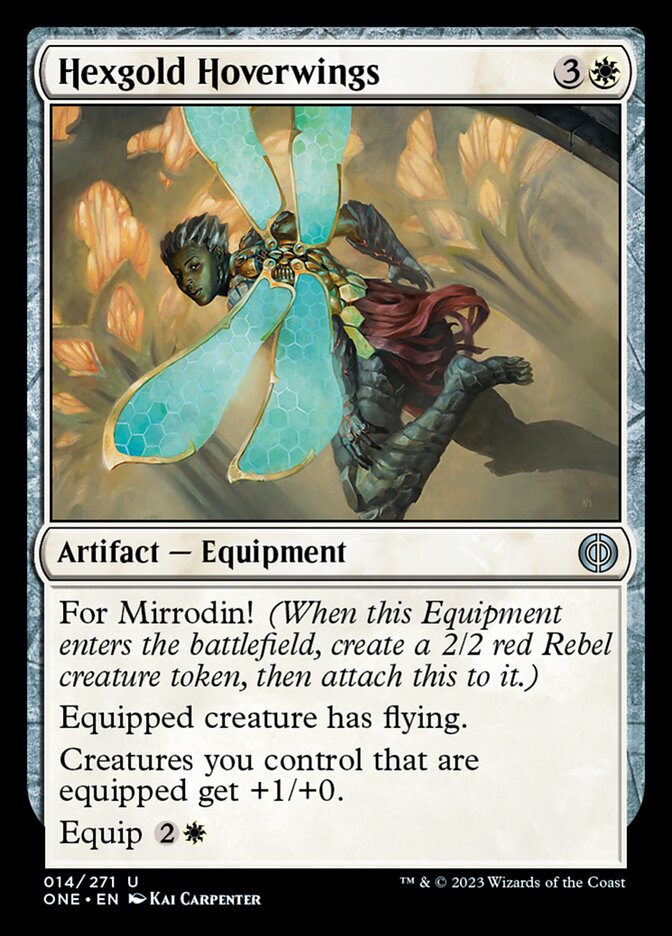 Hexgold Hoverwings [Phyrexia: All Will Be One] | Good Games Modbury