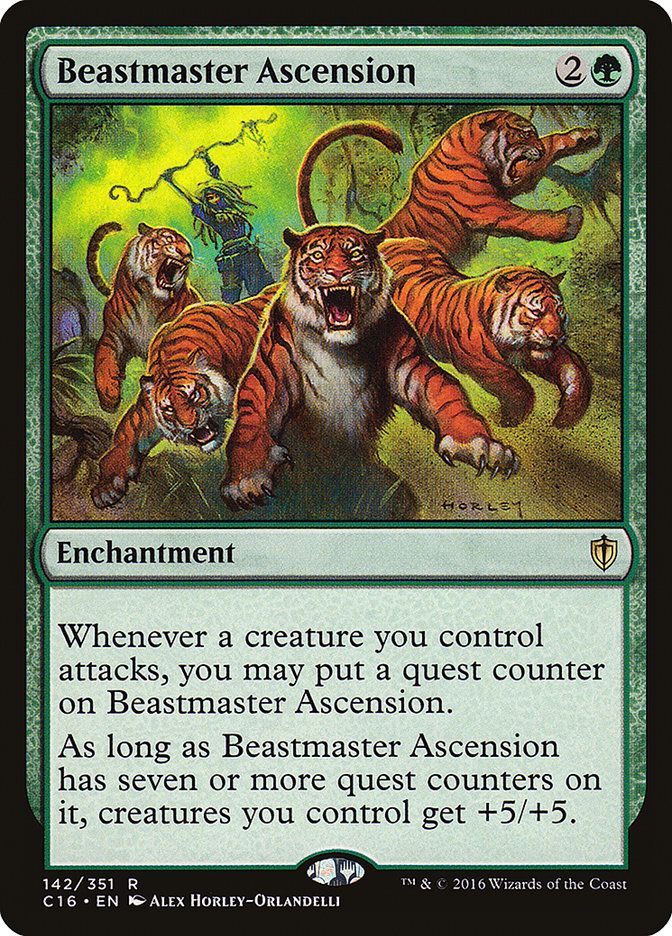 Beastmaster Ascension [Commander 2016] | Good Games Modbury