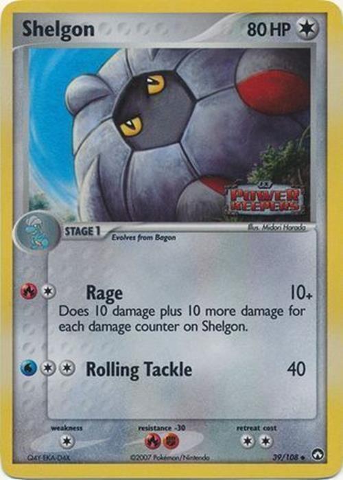 Shelgon (39/108) (Stamped) [EX: Power Keepers] | Good Games Modbury