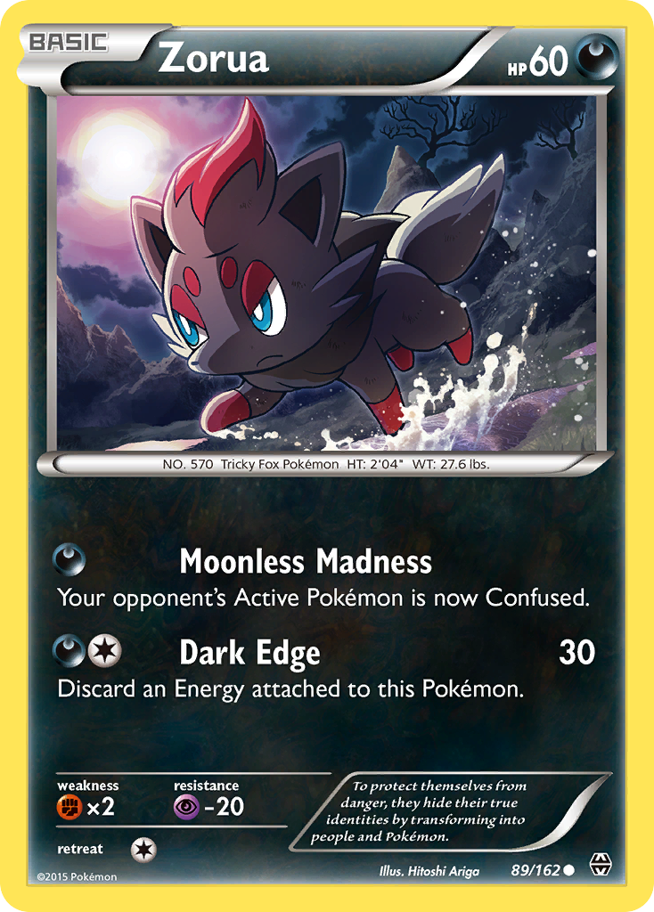 Zorua (89/162) [XY: BREAKthrough] | Good Games Modbury