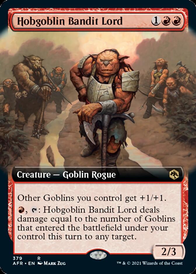 Hobgoblin Bandit Lord (Extended Art) [Dungeons & Dragons: Adventures in the Forgotten Realms] | Good Games Modbury